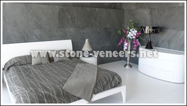 ocean black flexible stone veneer